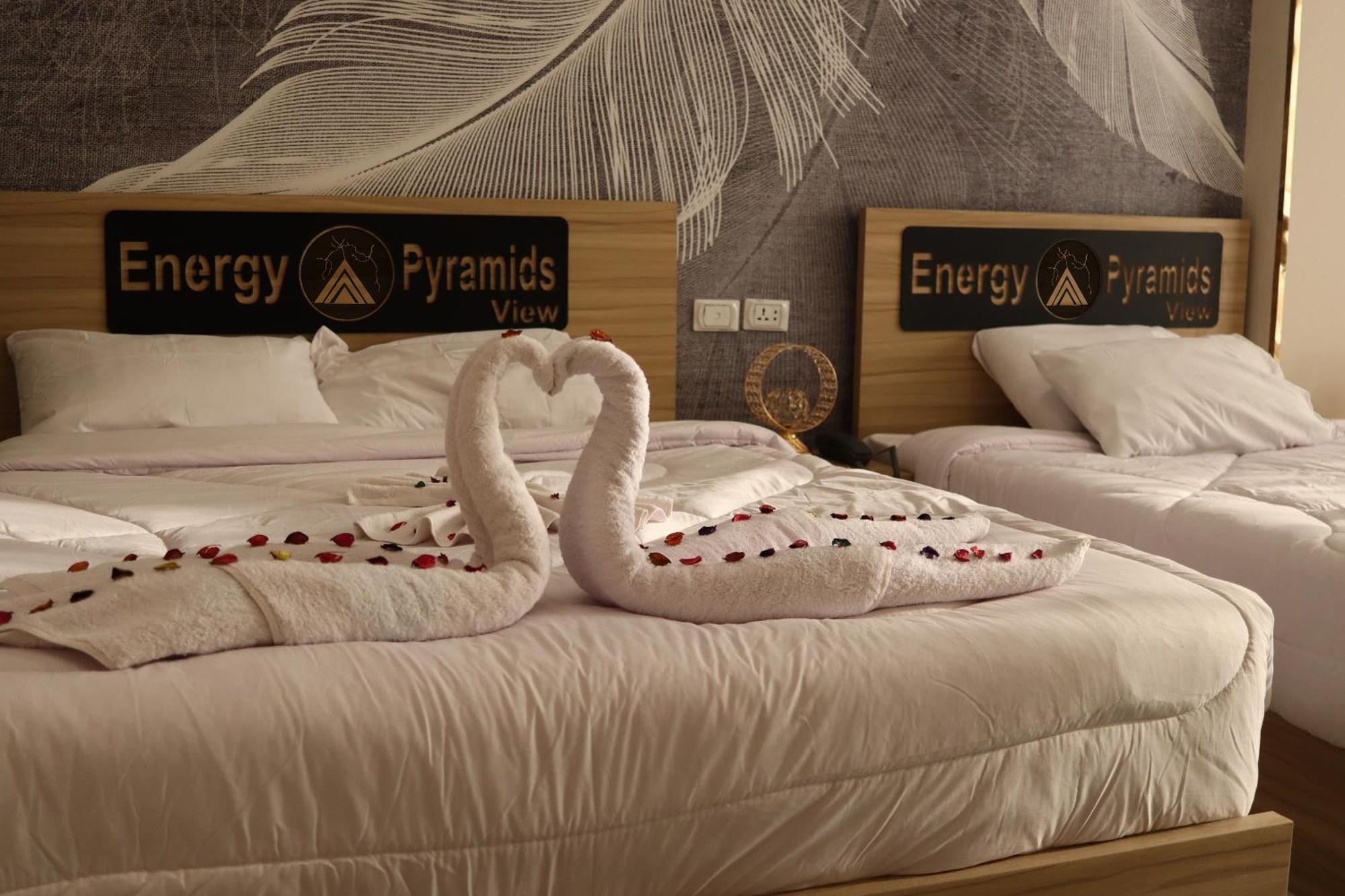 Energy Pyramids View Hostel Kafret el-Gabal Exterior photo