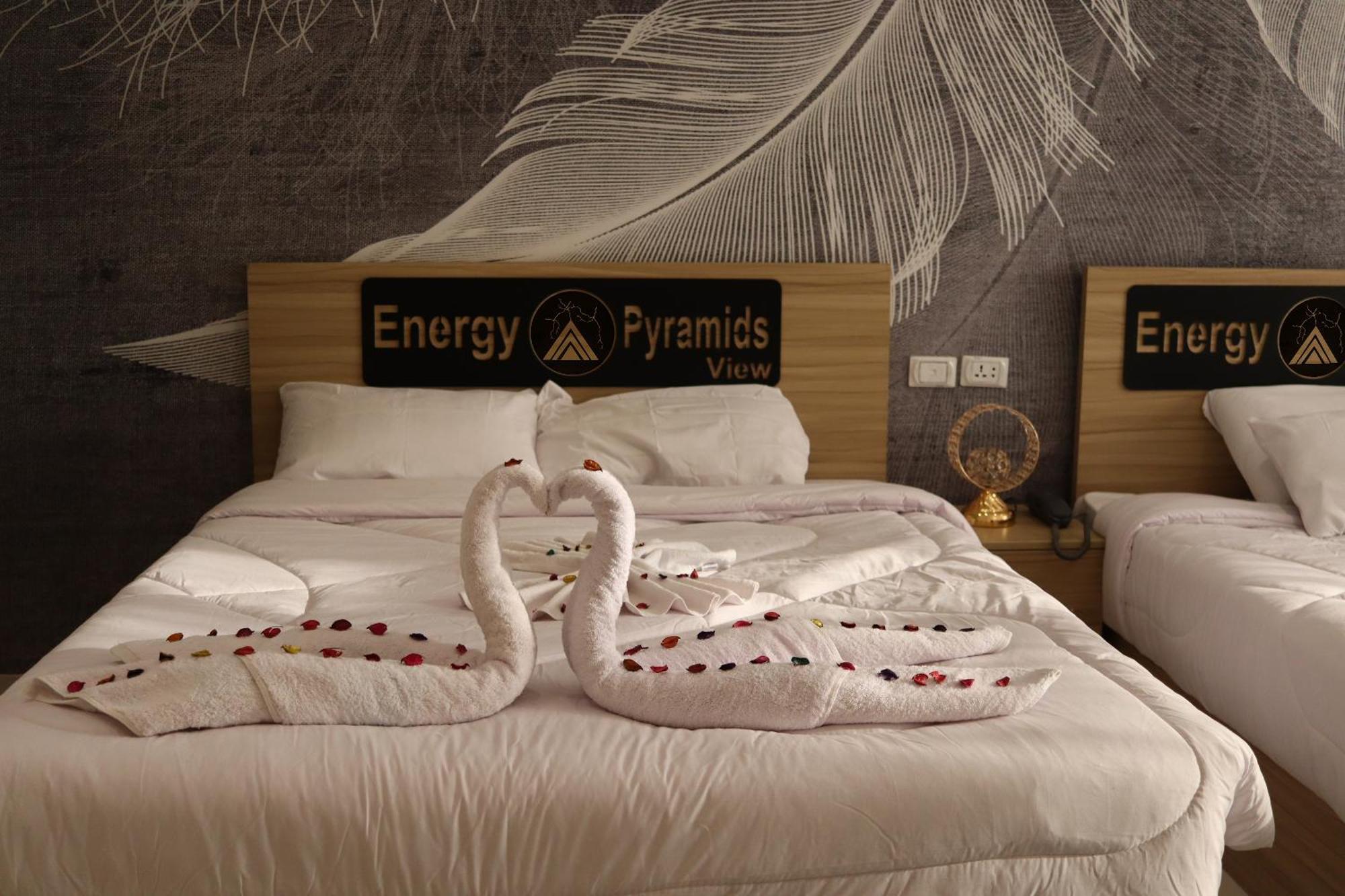 Energy Pyramids View Hostel Kafret el-Gabal Exterior photo