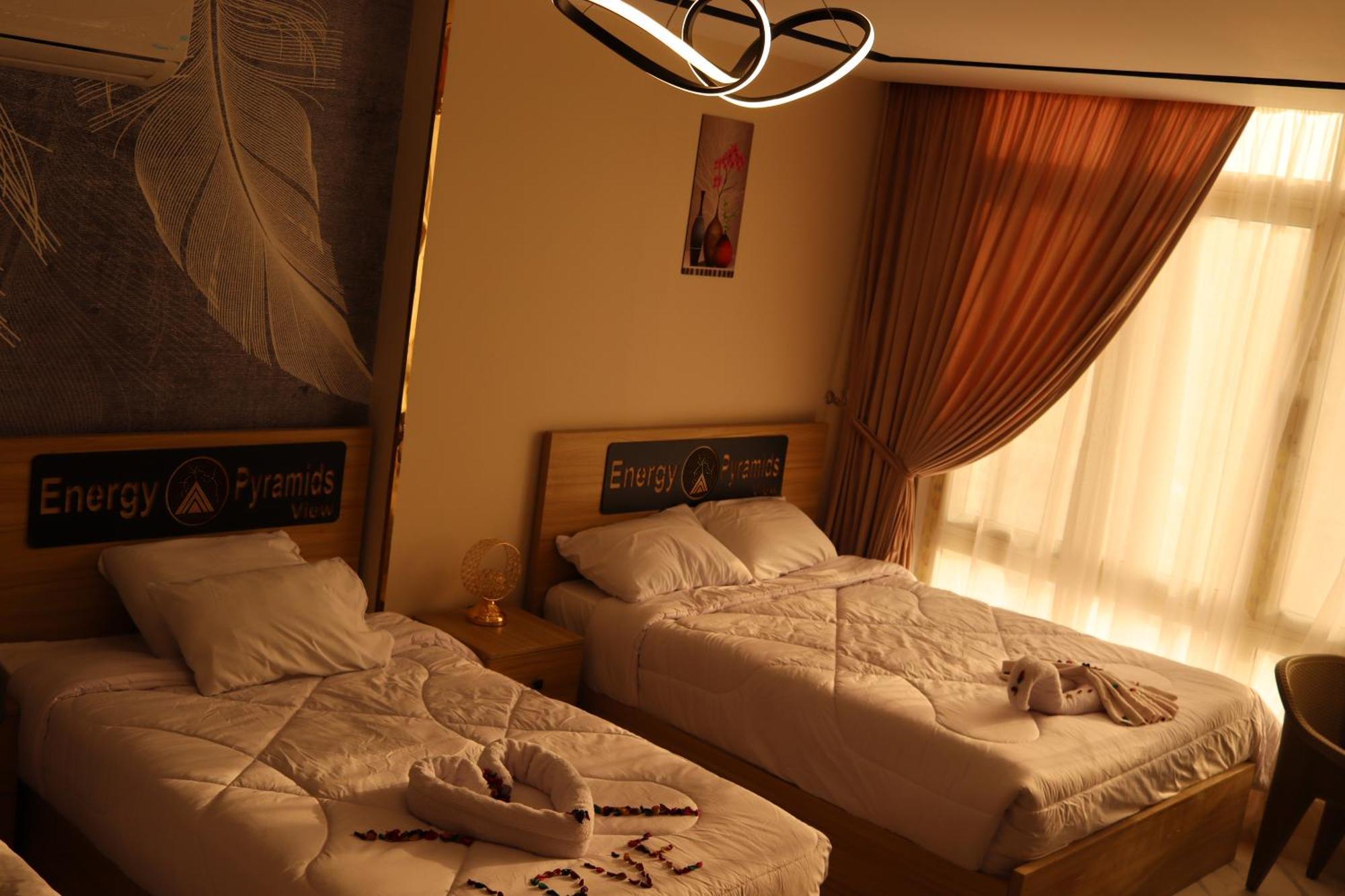 Energy Pyramids View Hostel Kafret el-Gabal Exterior photo